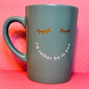 Homemade By Ayesha Curry I'd Rather Be in Bed Branded Mug 13 oz $30 MSRP BNIB